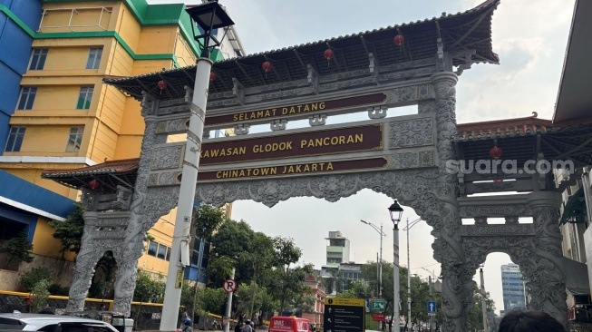 Gojek Luncurkan Fitur Jalan Jajan, Jakarta, Kamis (25/6/2026). [Suara.com/Caca]