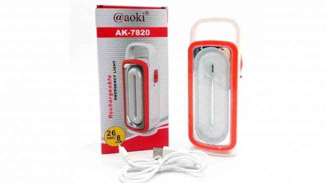 AOKI Lampu Emergency LED 26SMD portable (shopee)