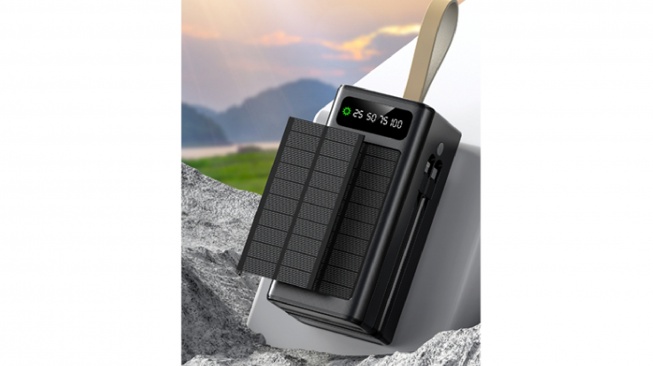 3 Power Bank Jumbo dengan Panel Surya, Bisa Nyalakan Laptop dan Kipas Angin saat Mati Listrik