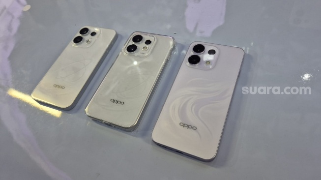 Oppo Reno 16 Series dalam agenda Media Handson di Jakarta, Rabu (24/6/2026). [Suara.com/Dythia]