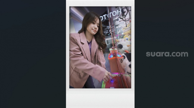 Fitur Pop Cam di Oppo Reno 16 Series dalam agenda Media Handson di Jakarta, Rabu (24/6/2026). [Suara.com/Dythia]
