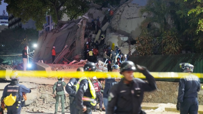 Luluh Lantakkan Kota Caracas, Ini Besaran Dua Gempa yang Guncang Venezuela