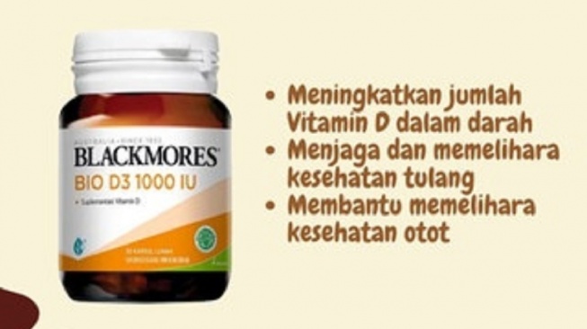 Blackmores Bio D3 1000 IU (Shopee)