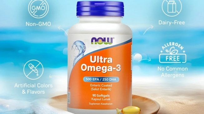 NOW Ultra Omega 3 Fish Oil  (Shopee) 