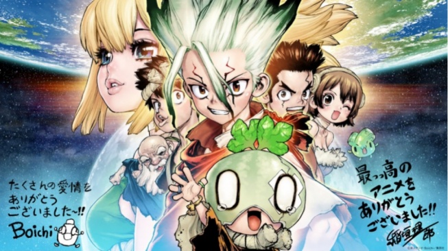 Anime Dr. STONE Resmi Tamat, Akhiri Petualangan Senku Selama 7 Tahun