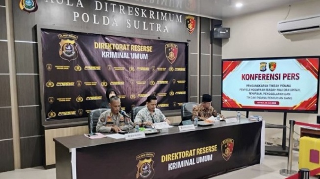 Polda Sultra Lacak Aliran Dana Umrah Ilegal PT TRG Rp7 Miliar