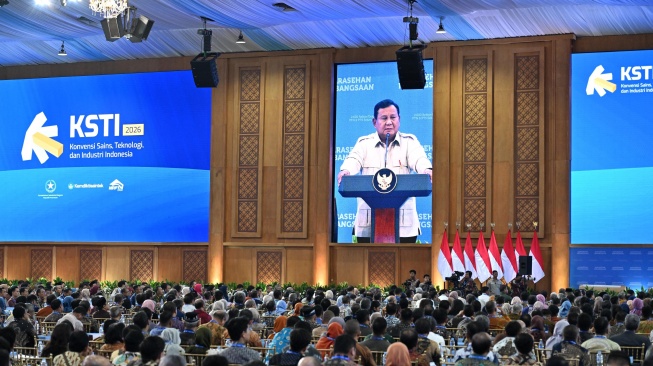 Presiden Prabowo Subianto di Jakarta International Convention Center, Jumat (26/6/2026).. [BPMI Sekretariat Presiden] 