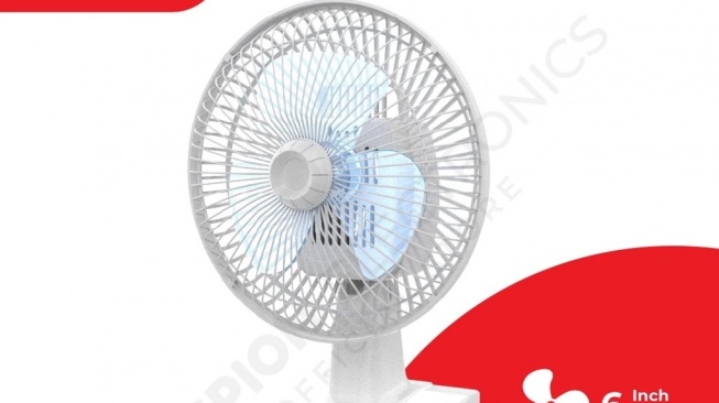Maspion Desk Fan 6 Inch F-15 EK (Shopee)