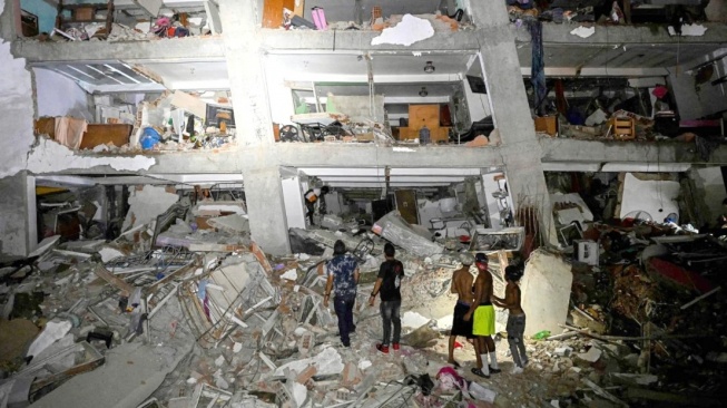 Dampak Mengerikan Gempa Venezuela, Korban Tewas Bertambah Jadi 589 Orang. [Photo/newswires]