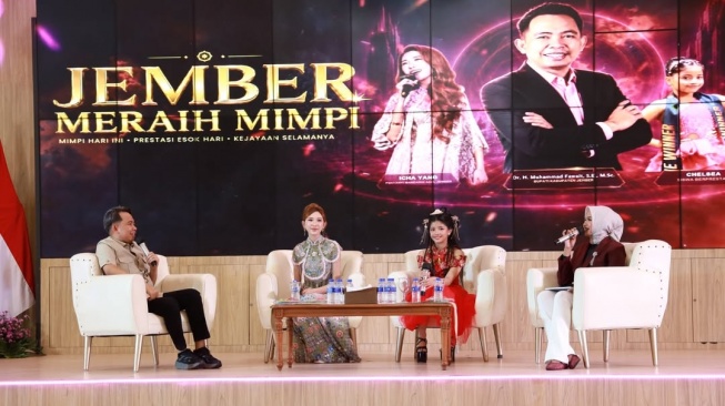 Pulang Kampung Setelah Sukses Go Internasional, Icha Yang Disambut Meriah di Jember [Istimewa]