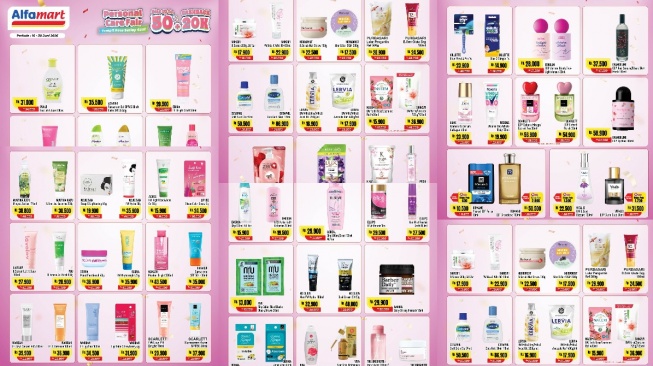 Promo Alfamart Personal Care Fair (Instagram/alfamart)