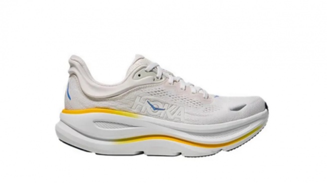 Hoka Bondi 9 Women's - White/Grout