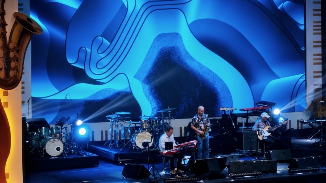 Indra Lesmana & Sydney Reunion di Gedebage Jazz Festival International. 