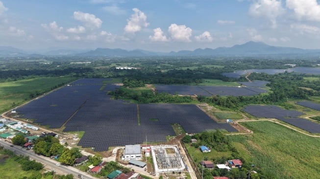 Ilustrasi PLTS yang diinvestasikan Pertamina di Filipinan. [Dok Pertamina NRE].