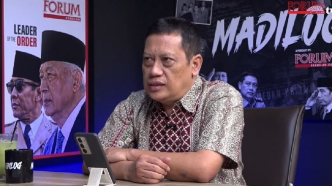 Tim Bongkar Ijazah Jokowi (BON JOWI), Lukas Luwarso. [tangkapan layar]