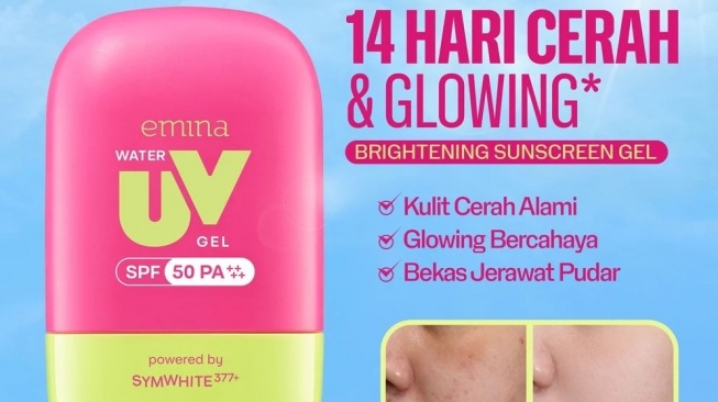 Sunscreen bebas alkohol. (Shopee)