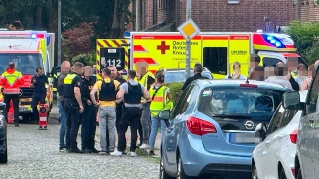Jumlah korban tewas dalam insiden penembakan di sebuah pusat kesejahteraan remaja di Stade, Jerman utara, bertambah menjadi enam orang. [Tangkap layar X]