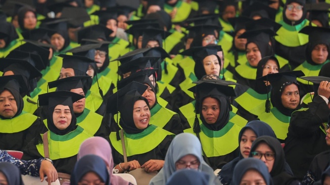 Acara wisuda graduasi mandiri di Graha Bung Karno, Kabupaten Klaten, Selasa, 30 Juni 2026. [Dok Humas]