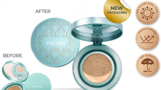  Wardah Exclusive Flawless Cover Cushion. [Shopee/Wardah]