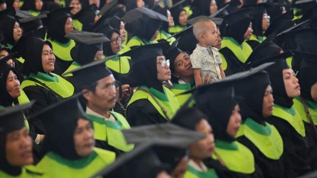 Acara wisuda graduasi mandiri di Graha Bung Karno, Kabupaten Klaten, Selasa, 30 Juni 2026. [Dok Humas]