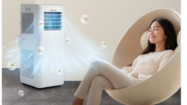 GREE Portable AC GPC-05P2 AC portable 1/2 pk (shopee)