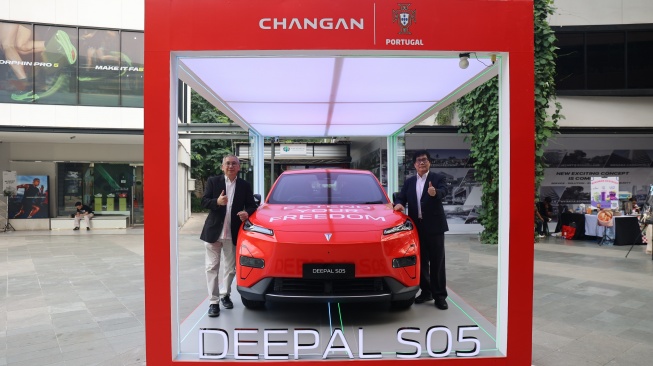 Changan Deepal S05 Hadir Disejumlah Pusat Perbelanjaan di Jakarta. (Foto: Changan)