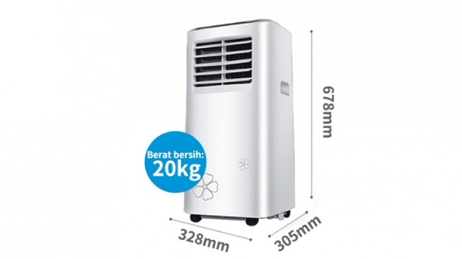 JHS Portable Air Conditioner A019-04KR/A AC portable 1/2 pk (shopee)