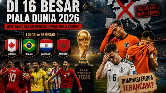 Masih Nol Wakil di 16 Besar, Ada Apa dengan Sepak Bola Eropa?