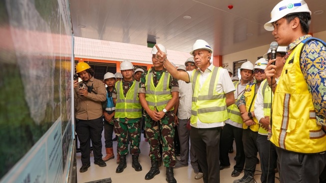 Wamensos Tinjau Pembangunan Sekolah Rakyat Permanen Kulon Progo, Progres Capai 91 Persen