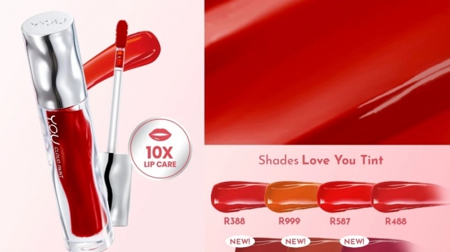 YOU Cloud Paint Love You Lip Tint (Shopee)