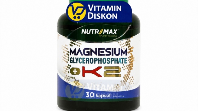 Nutrimax Magnesium Glycerophosphate + K2 (Shopee)