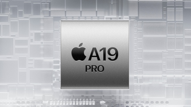 Ilustrasi Chip Apple A19 Pro. [Apple]
