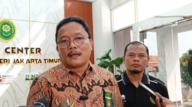 Juru Bicara Pengadilan Negeri (PN) Jakarta Timur, Immanuel Tarigan di PN Jakarta Timur, Jumat (26/6/2026). ANTARA/Siti Nurhaliza