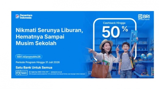 Nikmati Persiapan Liburan dan Back to School Lebih Hemat lewat Promo Spesial BRI
