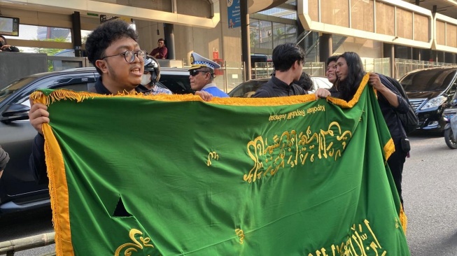 Koordinator Bidang Sosial Politik BEM UI, Hafidz Haernanda. [Suara.com/Tiara]
