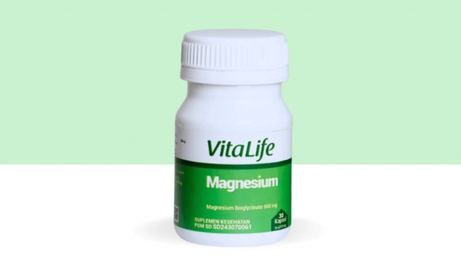Vitalife Magnesium Bisglycinate 500mg (Shopee)