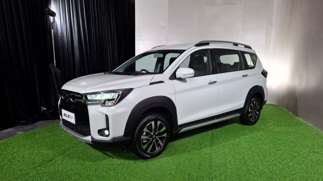 PT Suzuki Indomobil Sales (SIS) menghadirkan penyegaran eksterior pada Suzuki XL7. (SUARA.COM/Manuel Jeghesta)