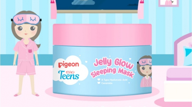 Pigeon Teens Jelly Glow Sleeping Mask