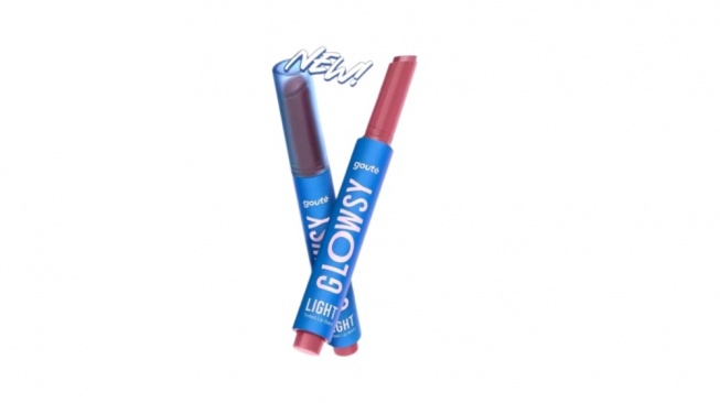 Goute Tinted Lip Balm Glowsy Light (Shopee)