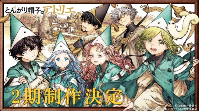 Kisah Coco Berlanjut, Witch Hat Atelier Season 2 Akan Tayang di Crunchyroll