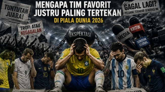 Tim Favorit Justru Paling Tertekan di Piala Dunia 2026, Benarkah?