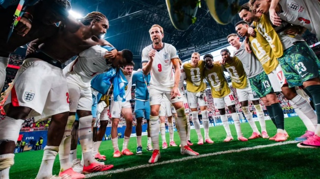 Harry Kane resmi melampaui rekor gol Pel&eacute; di Piala Dunia usai mencetak dua gol saat Inggris mengalahkan RD Kongo 2-1 dan lolos ke babak 16 besar. [Dok. FIFA]