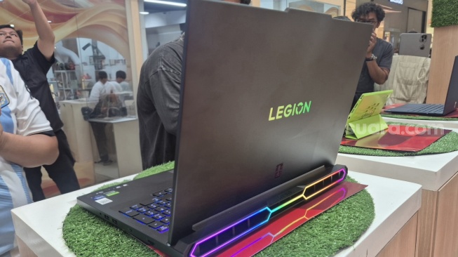 Legion Pro 7i FIFA World Cup 2026 Edition, Jakarta, Kamis (2/7/2026). [Suara.com/Dythia]