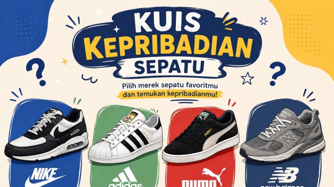 Ilustrasi Kuis Kepribadian dan Sepatu
