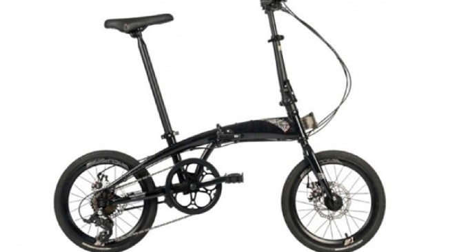 Police Milan Meteor 8 Speed 20 Inch sepeda lipat (