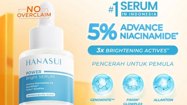 Hanasui Power Bright Serum (Shopee)