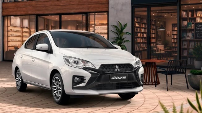 Mitsubishi Attrage. (Mitsubishi Thailand)