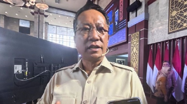 Menteri Hukum Supratman Andi Agtas saat ditemui di Jakarta, Jumat (3/7/2026). ANTARA/Agatha Olivia Victoria