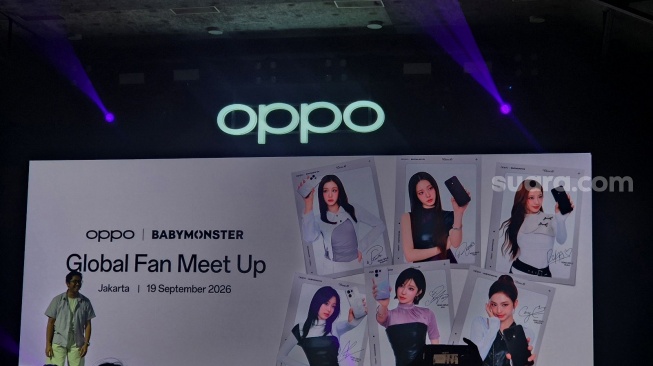 Peluncuran Oppo Reno16 Series di Jakarta, Jumat (3/7/2026). [Suara.com/Dythia]