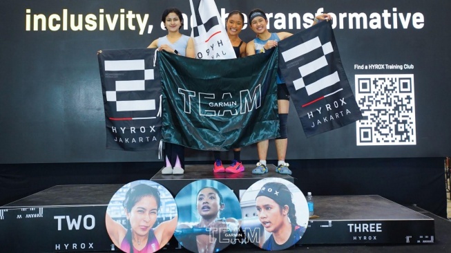 Team Garmin dalam ajang Hybrid Race Jakarta 2026. [Garmin]